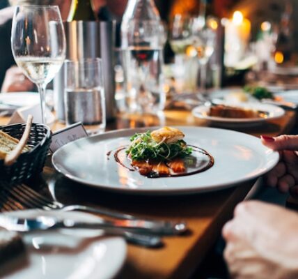 Fine dining at one of Tokyo's top restaurants