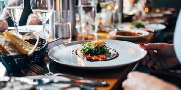 Fine dining at one of Tokyo's top restaurants