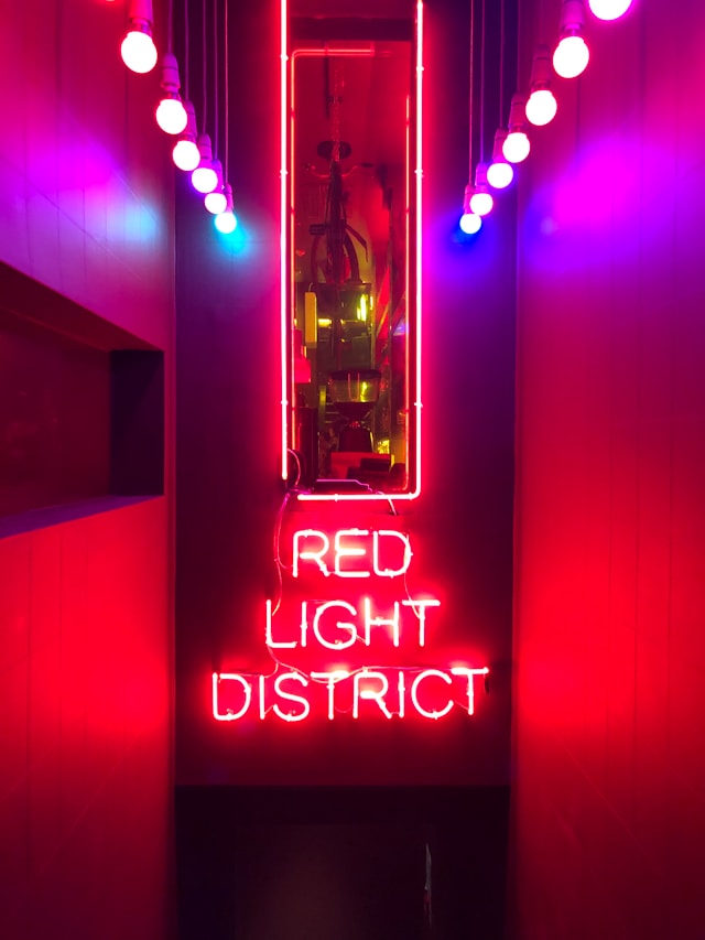 Tobita Shinchi Osaka - Historic red-light district with traditional architecture
