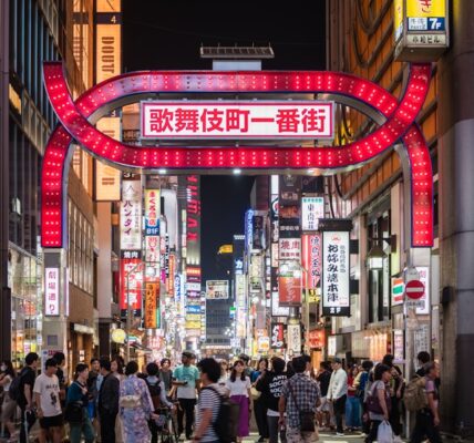A vibrant cityscape of Tokyo symbolizing Japan travel.